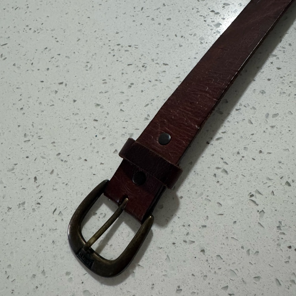 Levi’s Women Brown Leather Belt